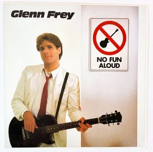 Glenn Frey NO FUN ALOUD Record Store PROMO FLAT Poster 12x12 the eagles - Picture 1 of 1