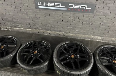 Porsche 911 997 Carrera S  Rad C4 4S Felgen Wheel Rim Set 8+11x 19 - Bild 1 von 4