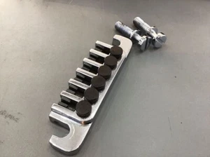 1970s Gibson TP-6 Fine Tuner Tailpiece Silver - Picture 1 of 4