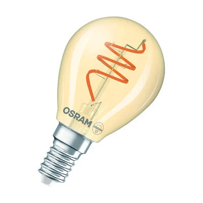 OSRAM LED Lampe Vintage 1906 CLASSIC A,B,P SLIM Filament 4.9W 922 Gold E14 Dimmb - Bild 1 von 3