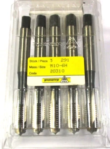 5x Gewindebohrer  HSSE M10 6H  DL von PROTOTYP PARADUR - Bild 1 von 1