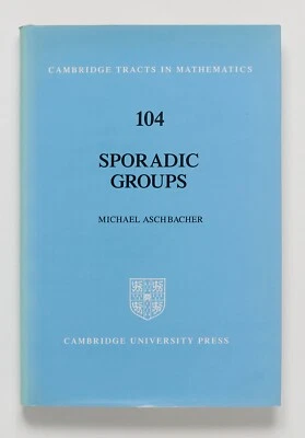SPORADIC GROUPS - Michael Aschbacher - Cambridge, 1994 - Image 1 of 2