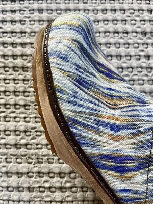 Sanita Watercolor Starry Night Textile Nurse Slip-On Clogs Womens US 8.5 / EU 40 - Image 1 of 4