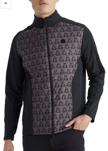 Neu mit Etikett neu Herren G/Fore Shelby Golfjacke Langarm Größe SMALL Onyx $ 280 unverbindliche Preisempfehlung des Herstellers - Bild 1 von 9