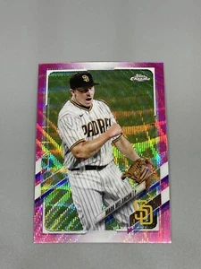 Mark Melancon 2021 Topps Update Chrome ⚾️ Pink Wave Refractor USC24 SD Padres - Picture 1 of 2