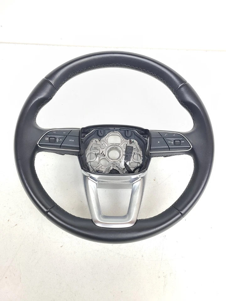 2022-2024 AUDI A3 QUATTRO STEERING WHEEL MULTI FUNCTION LEATHER 8Y0419091F OEM - Image 1 of 4