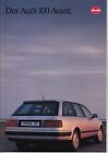 Prospekt Audi 100 Avant 07/91 1991