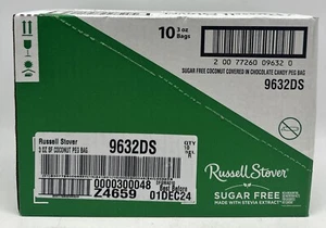 RUSSELL STOVER Sugar Free Coconut Chocolate Candy, 10-3oz Bags - Picture 1 of 7