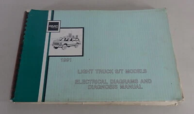 Diagramas Eléctricos GMC S-15 Jimmy Jonoma S/T Camioneta Ligera 1991 - Imagen 1 de 4