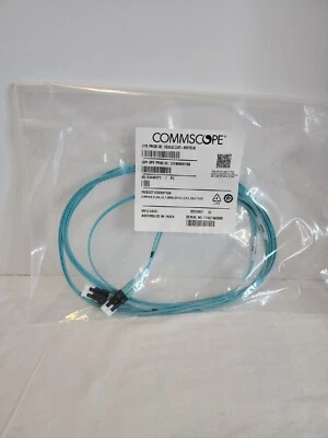 Fiber Optic Cable. Jumper,plen,ls,1.6mm,DPLX,LC/LC,AQ,FT010 - Image 1 of 4