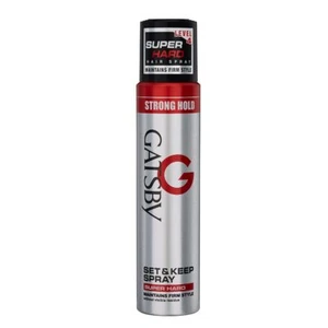 Gatsby Set & Keep Hair Spray - Super Hard 250ml - For natural shine to hair - Picture 1 of 6