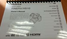FUJIFILM HS10 FULLY PRINTED INSTRUCTION MANUAL/USER GUIDE HANDBOOK 151 PAGES A5