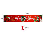Large Merry Christmas Banner Xmas Home Party Holiday Bunting Banner Outdoor Deco