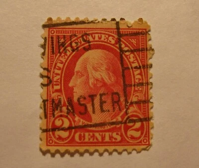  George Washington 2 Cent Stamp Red Rare collectible  - Image 1 of 2