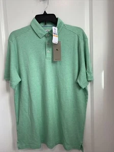 TOMMY BAHAMA Pacific Shore Stripe Short Sleeve Men's Polo,S - Picture 1 of 3