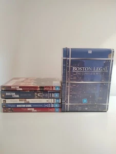 Boston Legal The Complete Series 1 2 3 4 5 Tin Boxset (DVD, 2008) (Region 4 PAL) - Picture 1 of 16