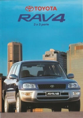 BROCHURE TOYOTA Rav 4 - 3 e 5 porte - 06/1999 - Italian - Immagine 1 di 4