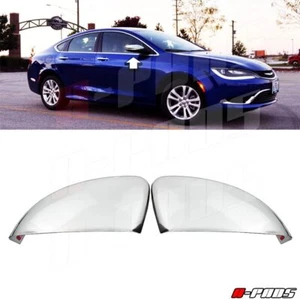 For Chrysler 200 2015 2016 2017 Chrome Mirror Cover W/O TURNING LIGHT STYLE - Picture 1 of 2