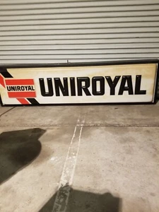 large electric single sided Uniroyal Tire sign - Picture 1 of 3