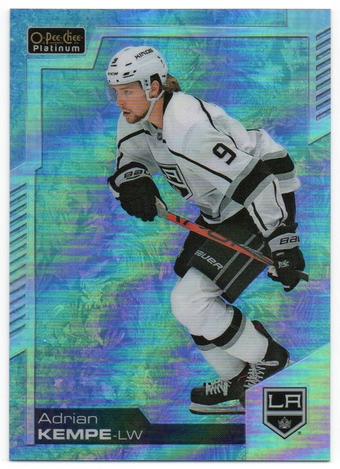 2020-21 O-Pee-Chee Platinum Arctic Freeze 58 Adrian Kempe /99 Los Angeles Kings - Image 1 of 1