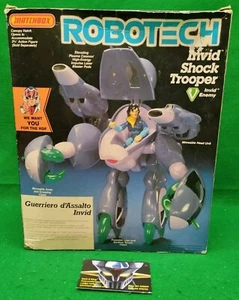 Toy Vintage Robot MATCHBOX 1985, Serie ROBOTECH INVID SHOCK TROOPER, NEW MISB. - Imagen 1 de 6