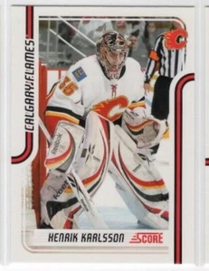Henrik Karlsson 11-12 Panini Score Hockey Base Glossy #95 Calgary Flames - Picture 1 of 1