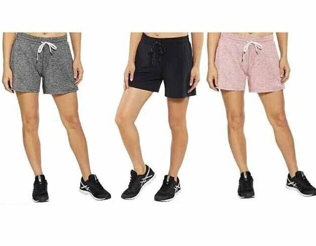 Pacific Trail Women's Pull On Cozy Shorts Elastic Waist Zipped Pocket - Image 1 of 1