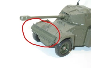 SOLIDO, Kaki Painted Metal Walkway For AML 60 Panhard 90, Military - Picture 1 of 4