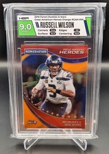 2019 Panini Rookies & Stars Great American Heroes Orange Russell Wilson 8/25