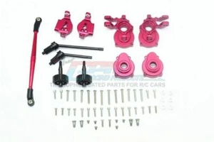 GPM FRONT C-HUBS KNUCKLE ARMS GEAR CVD STEERING LINK FOR TRAXXAS TRX-4 CRAWLER - Picture 1 of 15