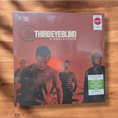 Third Eye Blind A Collection: Exclusive Translucent Orange Vinyl Record LP - New - Image 1 of 4