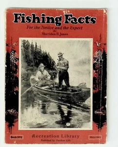 Fishing Facts 1935 By Sheridan R. Jones How To Book - Picture 1 of 4