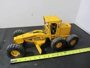 Nylint Grader Construction equipment vehicle tractor vintage yellow large - Picture 1 of 14