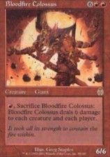 4x Bloodfire Colossus ~ Lightly Played Apocalypse MTG Magic x4 4 UltimateMTG Pla