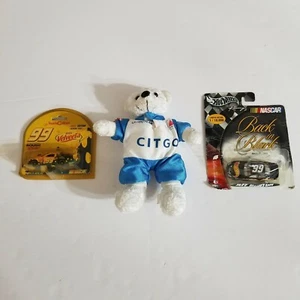 Jeff Burton 99 Nascar New Velveeta Back In Black Hot Wheels Citgo Goodyear Bear - Picture 1 of 12