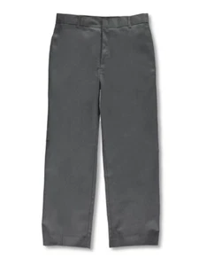 Rifle Big Boys' Husky Flat Front Pants (Husky Sizes) - gray, 36h - Picture 1 of 2