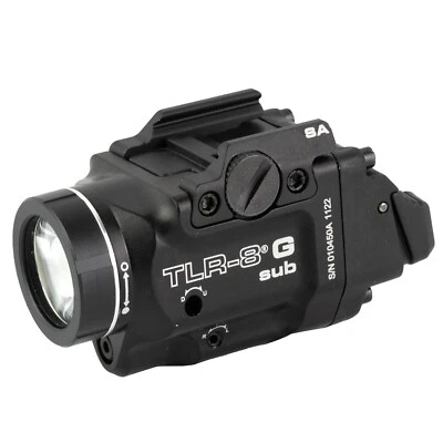 Streamlight TLR-8 HL-X Sub USB LED Red Laser/Light Springfield Hellcat - 69469 - Image 1 of 4