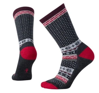Smartwool Women's Cozy Cabin Crew Heather Size Small (Specify Black or Red) - Image 1 of 2