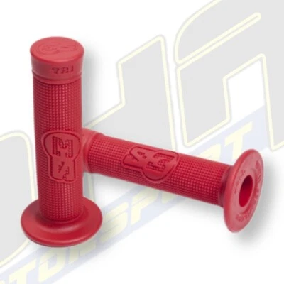S3 Trials TRI Motorcycle Trials Handlebar Grips - TRS Beta Vertigo Montesa RED - Image 1 of 2