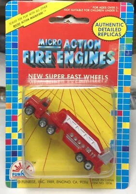 NEW SEALED N SCALE MICRO ACTION MACHINES SIZE FIRE ENGINE  TRUCK - Image 1 of 4