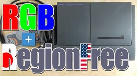 PC Engine DUO Scart RGB Csync 75/TTL/CVBS Region Free Jailbar fix FULL RECAPPED