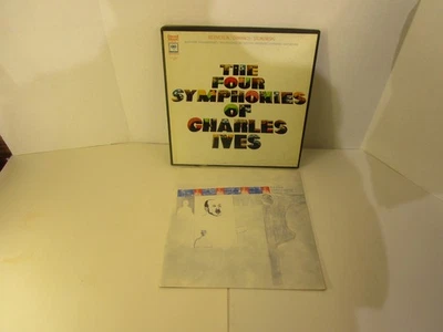 Charles Ives   4 SYMPHONIES    - Bernstein/Ormandy/ Stokowski -3 LP Box Set BF26 Foto 1 de 2