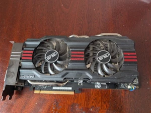 Nvidia ASUS GTX770 2GB Retro PC Gaming Graphics card , working condition - Picture 1 of 7