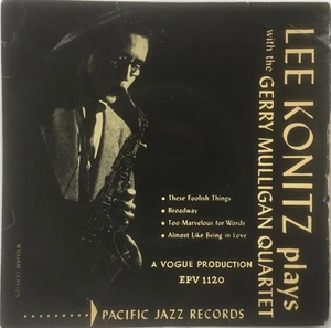 Lee Konitz - Lee Konitz Plays With The Gerry Mulligan Quartet, 7", (Vinyl) - Picture 1 of 1