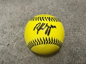 SAVANNAH BANANAS RYAN KELLOGG SIGNED OFFICIAL BANANA BALL BASEBALL COA - Picture 1 of 4
