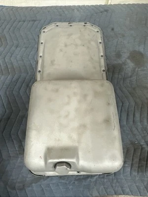 1960 1972 GMC 305 V6 Oil Pan Cleaned & Sandblasted Oem Vtg C10 C20 TRUCK PICKUP - Image 1 of 4