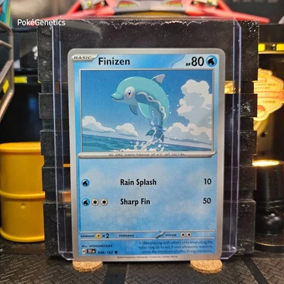Finizen Temporal Forces Pokémon TCG 048/162 Scarlet & Violet SV05 Common - Image 1 of 4