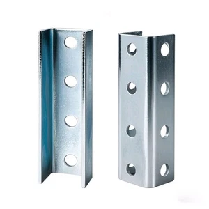 U Shaped Splice Fittings Strut Connector Bracket, 4.5mm Thickness c Channel S... - Picture 1 of 5