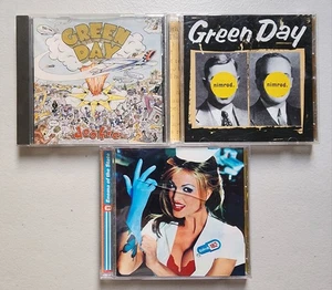 GREEN DAY & BLINK 182 LOT 3 CDs- DOOKIE, NIMROD, ENEMA OF THE STATE - Picture 1 of 2