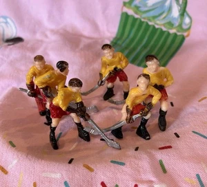Sports Theme Cake Decor Figurines Hockey Football Baseball Skiing - Picture 1 of 19
